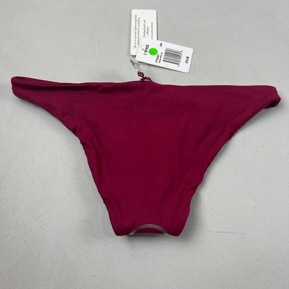 L*Space Pointelle Rib Camacho Bikini Bottom Small - Picture 6 of 8